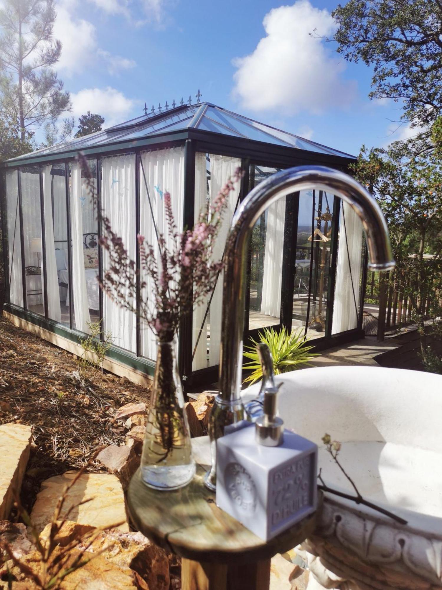 Romantic Skyview Glasshouses Rogil Dış mekan fotoğraf